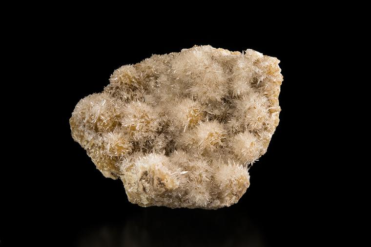 COLEMANITE on CALCITE